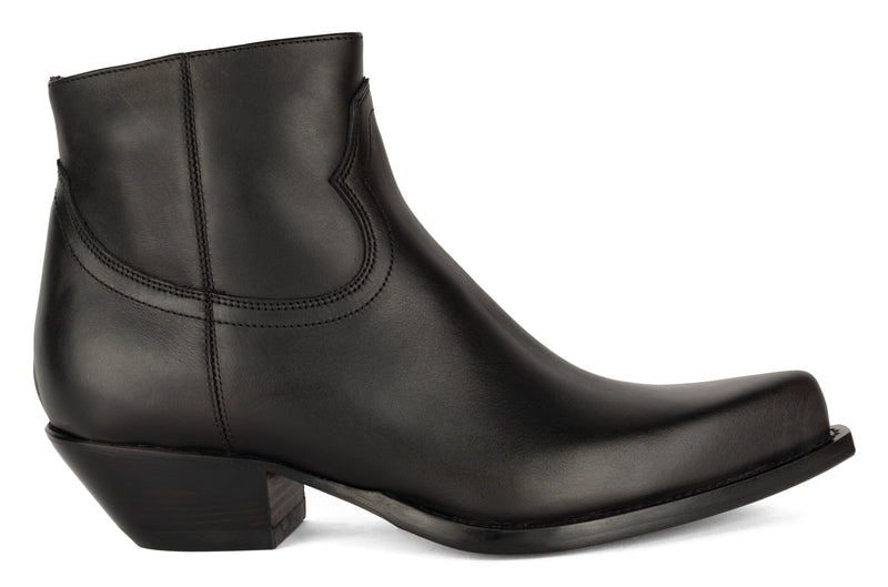 JALAPENO Men's Ankle Boots in Black Calf