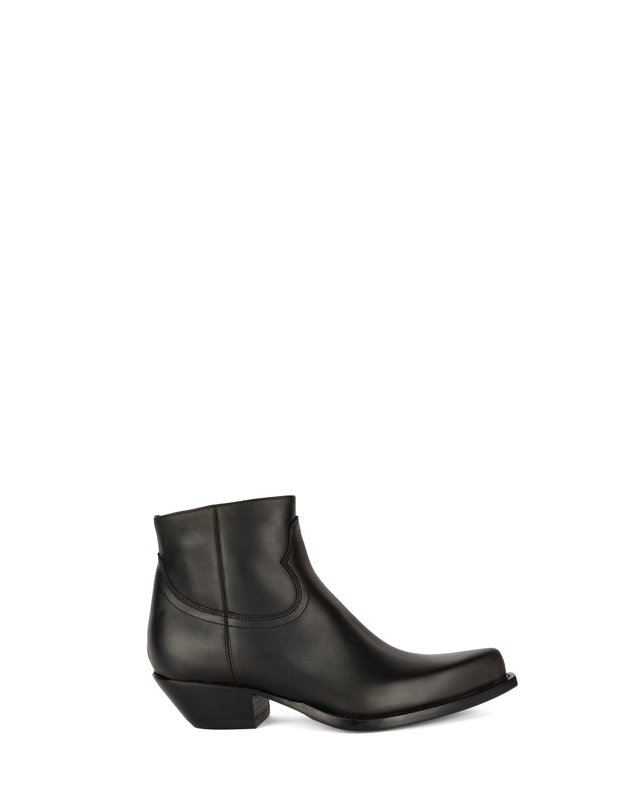 JALAPENO Men's Ankle Boots in Black Calf