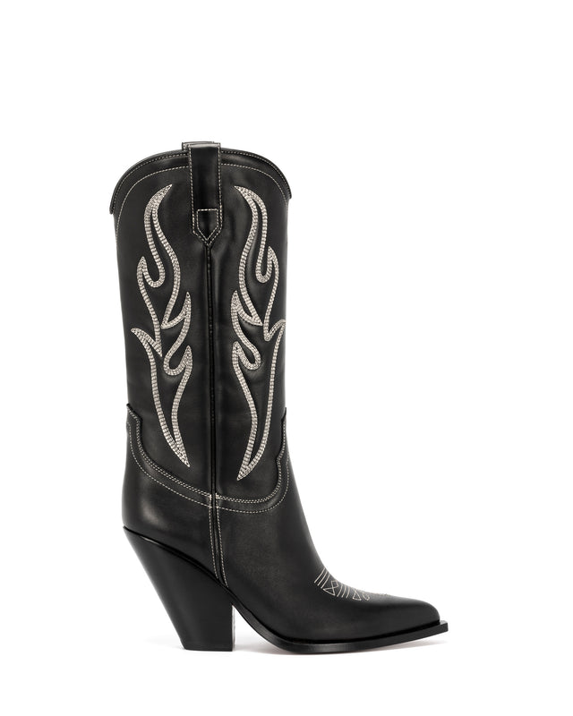 SANTA-FE-90-Women_s-Cowboy-Boots-in-Black-Calfskin-Off-White-Embroidery_01_Side