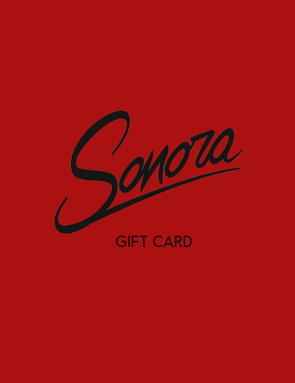 Sonora Gift Card