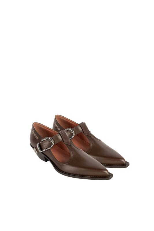 BANDIDO Woman's Low Boots in Coffee Brushed Calf