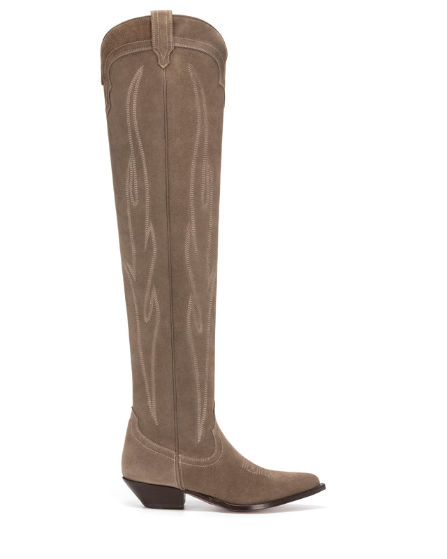     HERMOSA-Women_s-Over-The-Knee-Boots-in-Taupe-Velour-On-Tone-Embroidery_01_Side